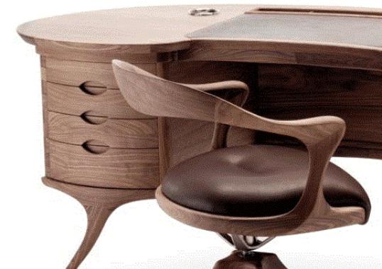 Офисный Стул от фабрики Ceccotti Collezioni модель Marlowe Swivel Arm