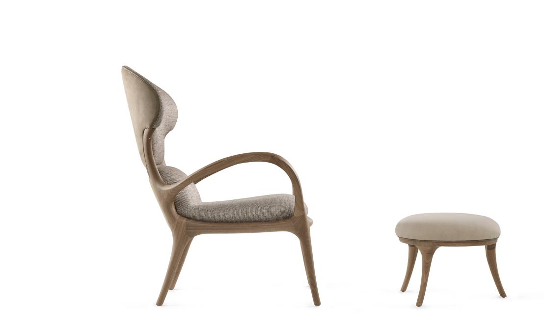 Пуф от фабрики Ceccotti Collezioni модель Saturnino Pouf