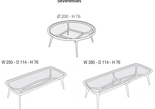 Стол от фабрики Ceccotti Collezioni модель Sevenmiles