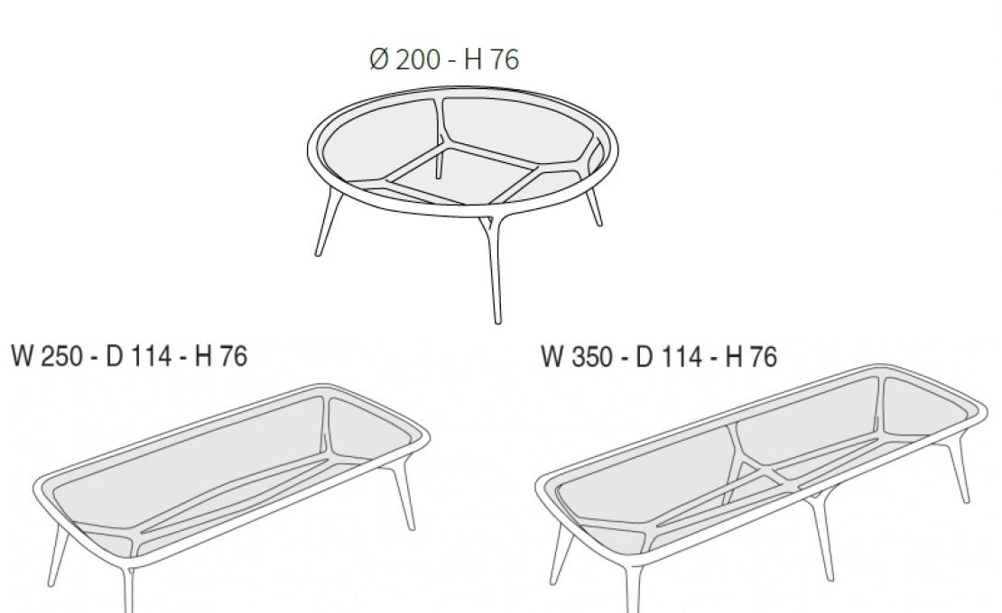 Стол от фабрики Ceccotti Collezioni модель Sevenmiles