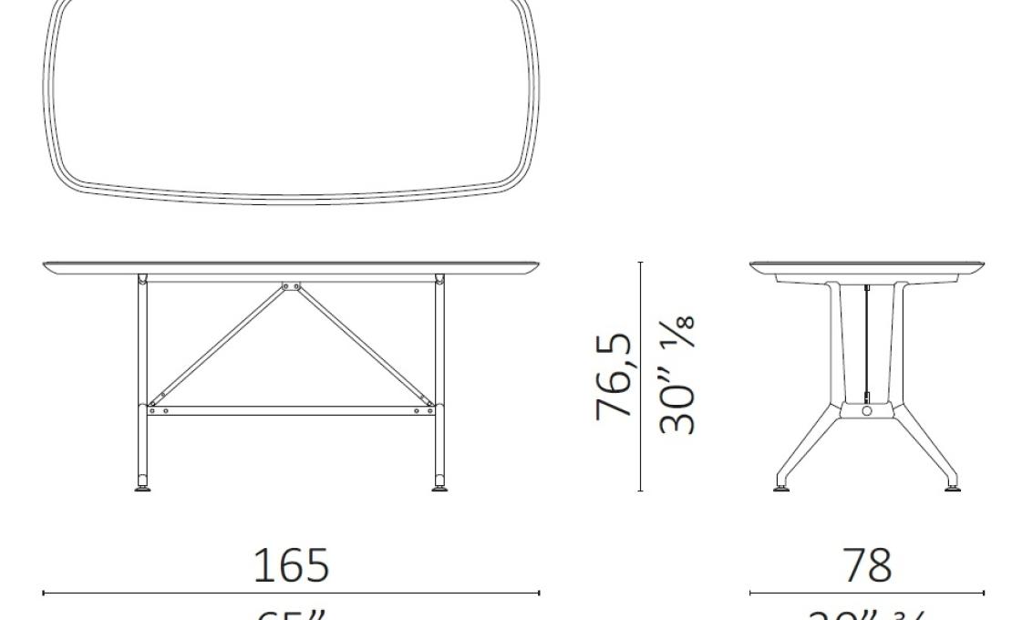 Письменный Стол от фабрики Ceccotti Collezioni модель SOPWITH 165 DESK