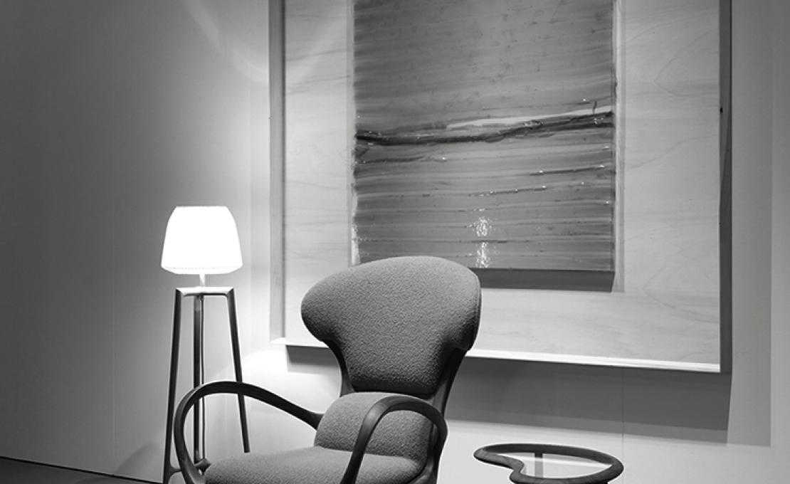 Кресло от фабрики Ceccotti Collezioni модель Saturn Arm