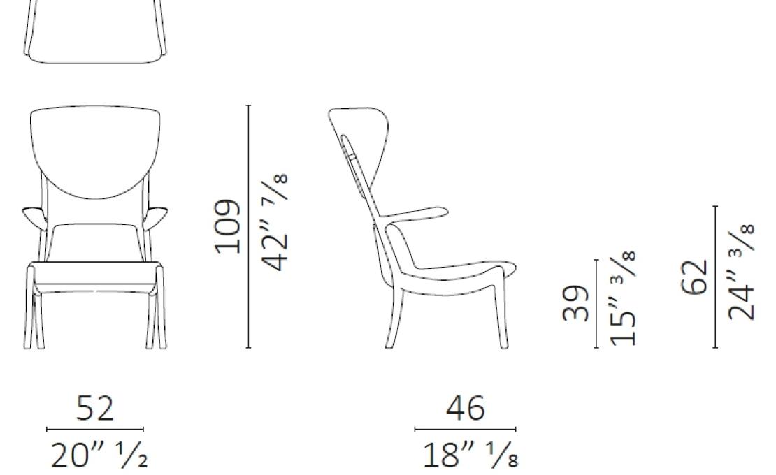 Кресло от фабрики Ceccotti Collezioni модель Star Trek Arm