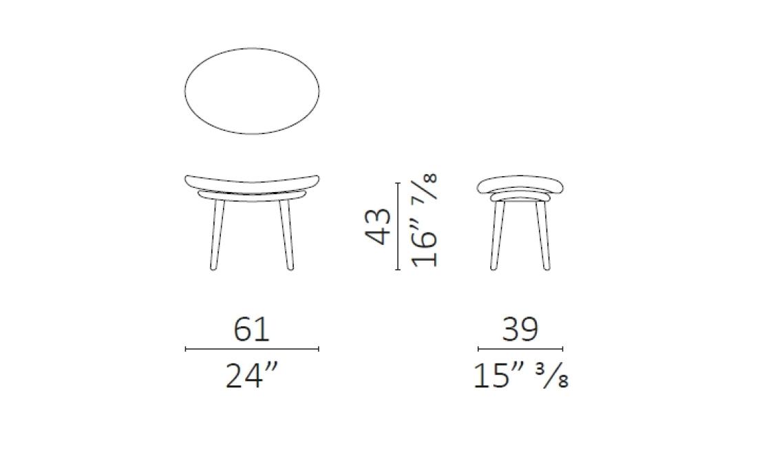 Кресло от фабрики Ceccotti Collezioni модель Star Trek Arm