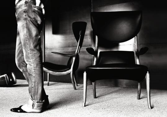 Кресло от фабрики Ceccotti Collezioni модель Star Trek Arm