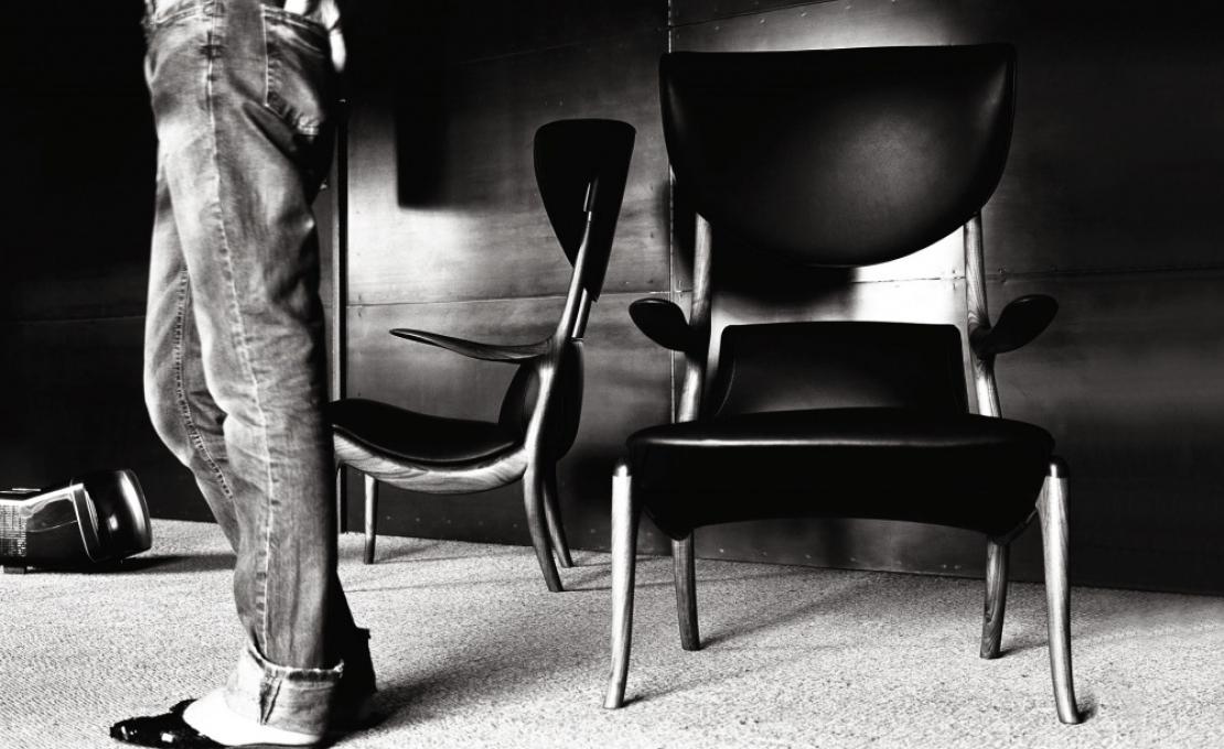 Кресло от фабрики Ceccotti Collezioni модель Star Trek Arm