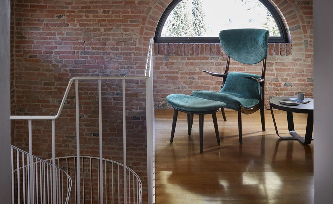 Кресло от фабрики Ceccotti Collezioni модель Star Trek Arm