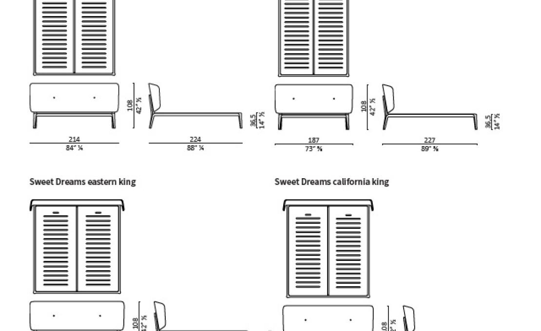 Кровать от фабрики Ceccotti Collezioni модель Sweet Dreams Bed