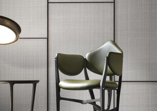 Кресло от фабрики Ceccotti Collezioni модель Stellage 52 Small Arm