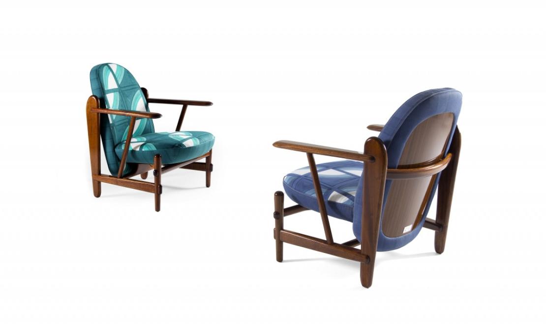 Кресло от фабрики Ceccotti Collezioni модель T-BONE LIMITED EDITION