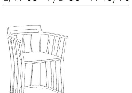 Кресло от фабрики Ceccotti Collezioni модель Tredici Small Arm image 2