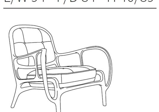 Кресло от фабрики Ceccotti Collezioni модель Twenty Two Arm image 2
