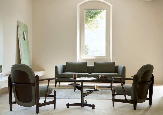 Кресло от фабрики Ceccotti Collezioni модель T-BONE