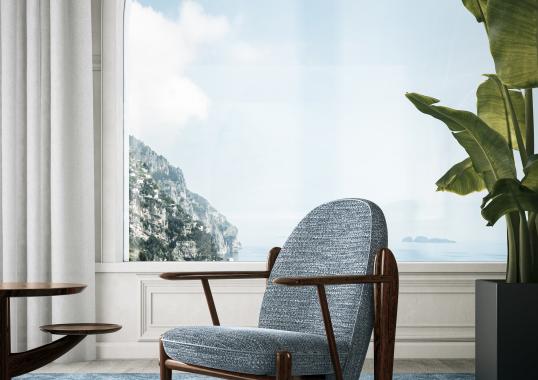 Кресло от фабрики Ceccotti Collezioni модель T-BONE