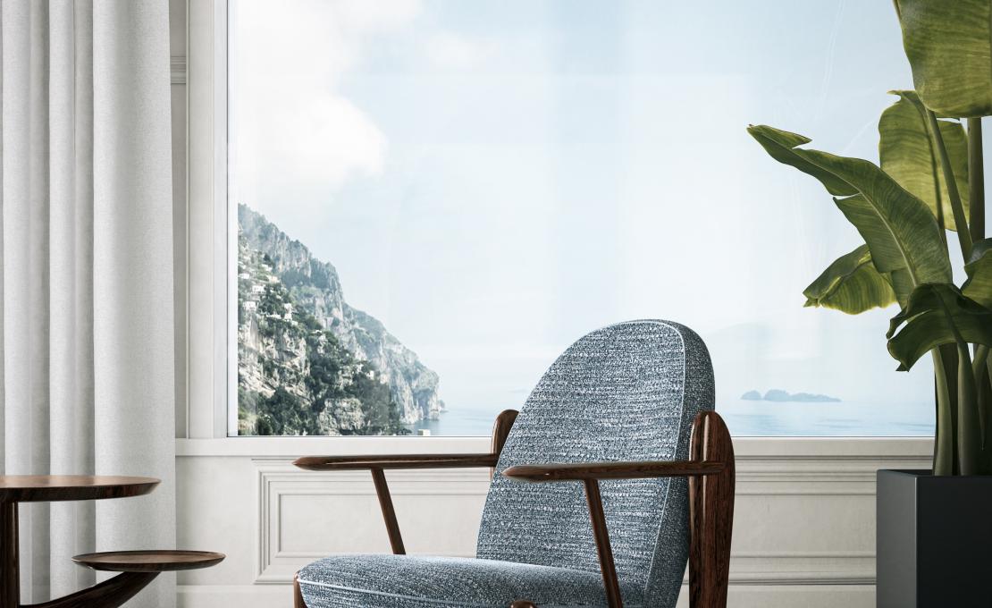 Кресло от фабрики Ceccotti Collezioni модель T-BONE