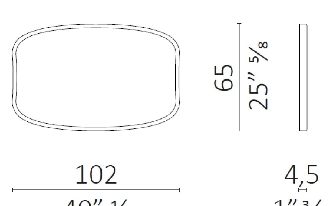 Зеркало от фабрики Ceccotti Collezioni модель Horta Mirror