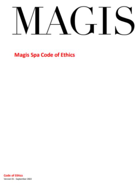 Magis Spa Code of Ethics