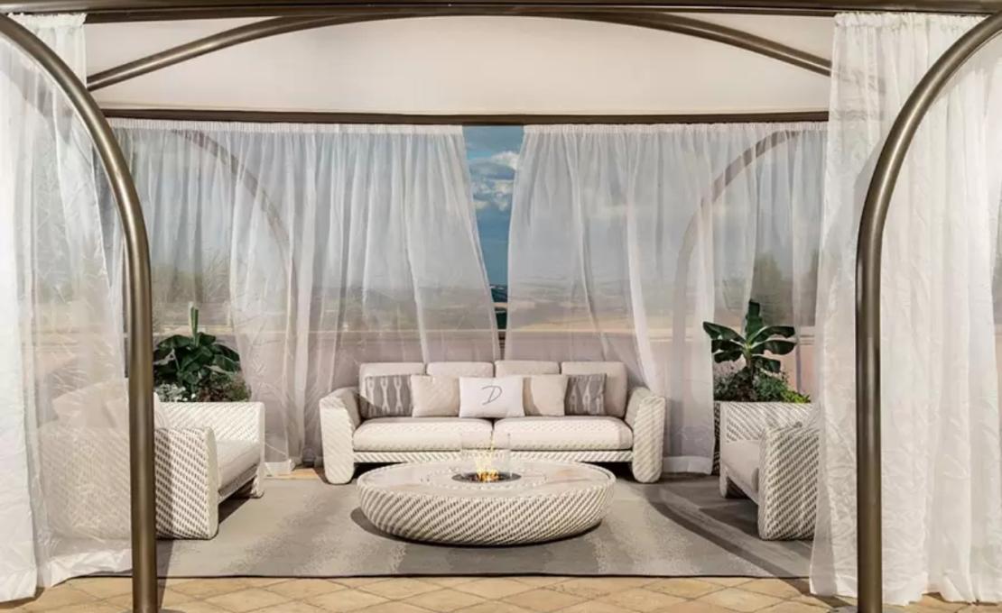 Пергола модель Sunlight от фабрики Dolcefarniente