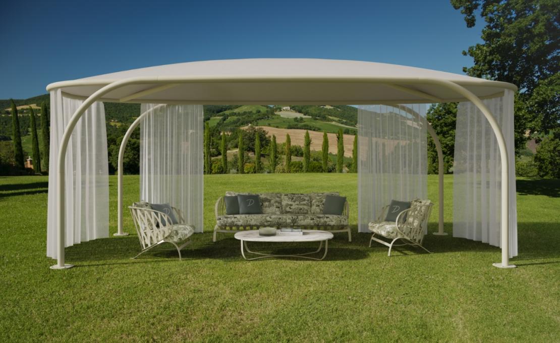 Пергола модель Sunlight от фабрики Dolcefarniente