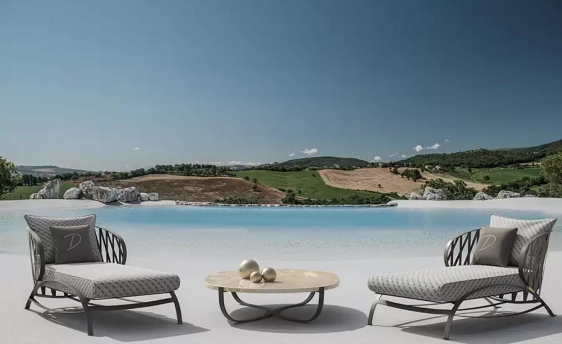 Коллекция уличной мебели модель Sunrise от фабрики Dolcefarniente