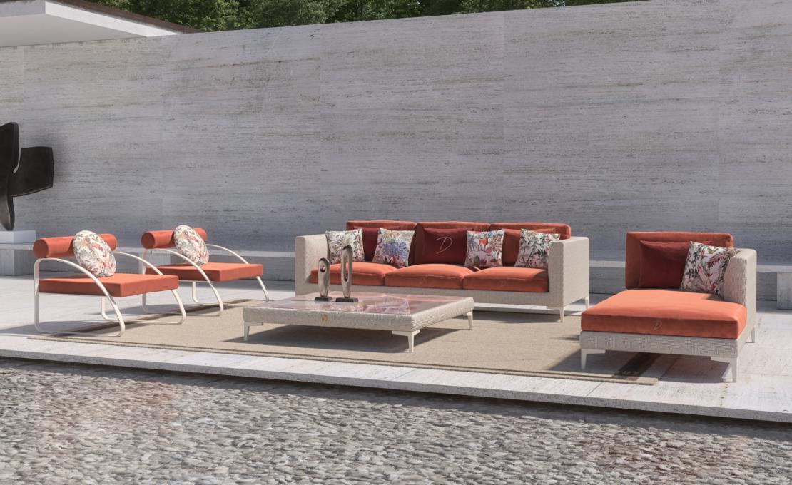 Коллекция уличной мебели модель Barcellona от фабрики Dolcefarniente