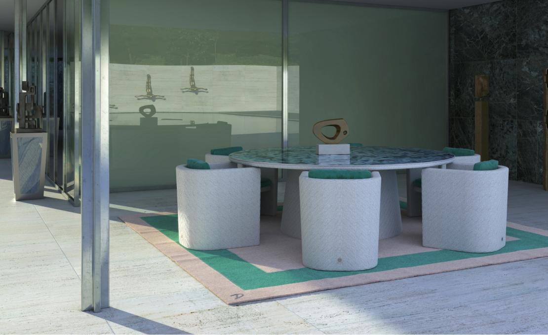 Коллекция мягкой мебели модель Miami от фабрики Dolcefarniente