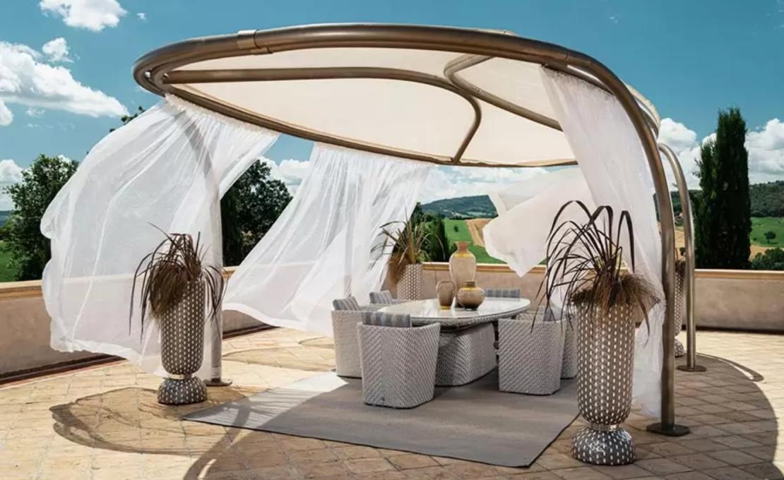 Пергола модель Sunlight от фабрики Dolcefarniente