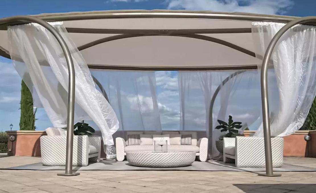 Пергола модель Sunlight от фабрики Dolcefarniente