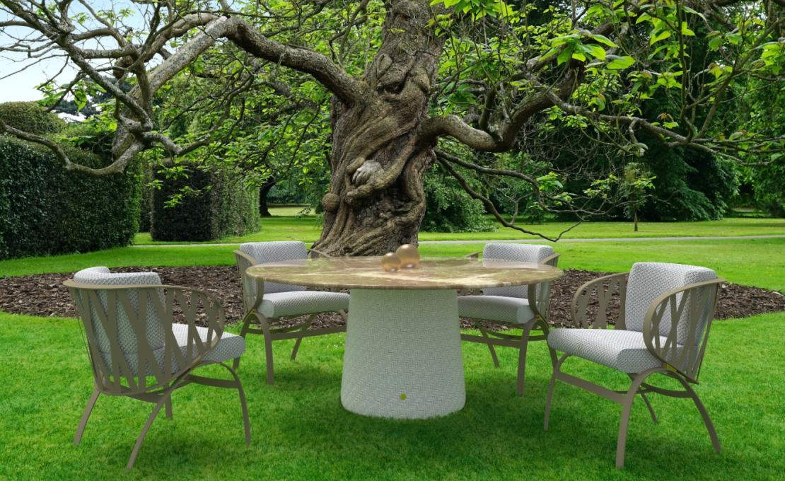 Коллекция уличной мебели модель Sunrise от фабрики Dolcefarniente