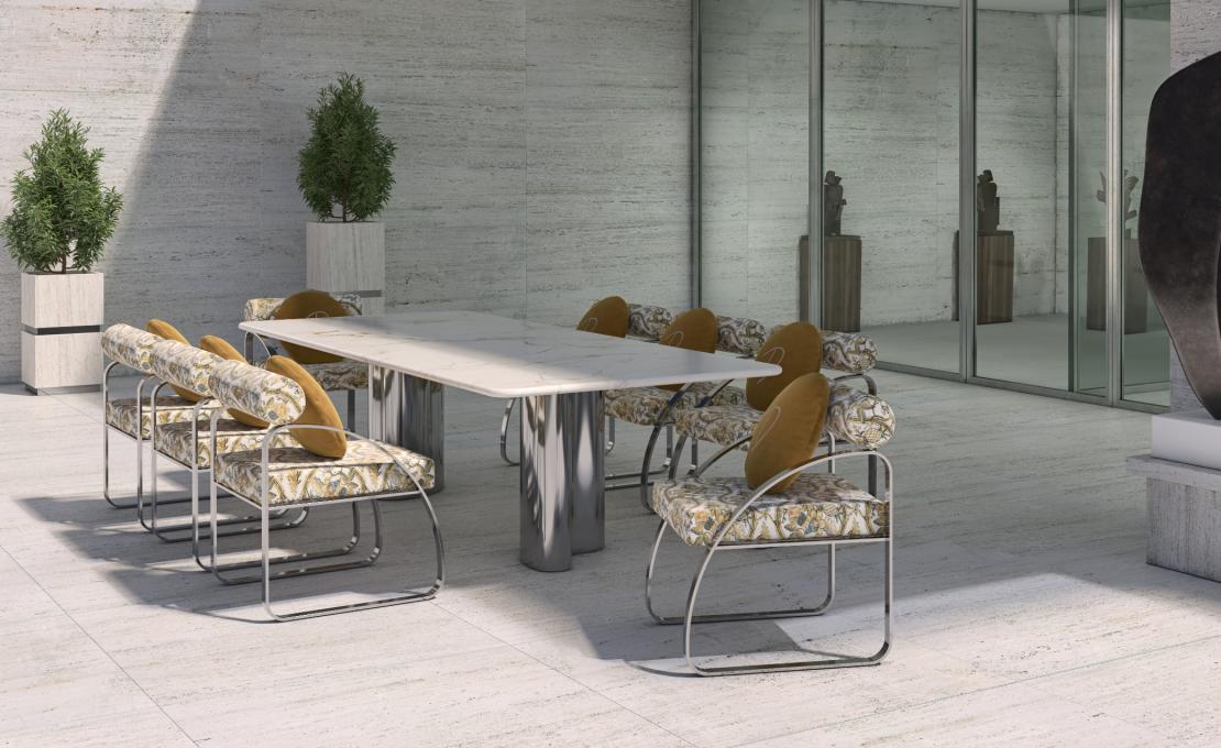 Коллекция уличной мебели модель Barcellona от фабрики Dolcefarniente