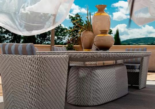 Коллекция уличной мебели модель Twilight от фабрики Dolcefarniente