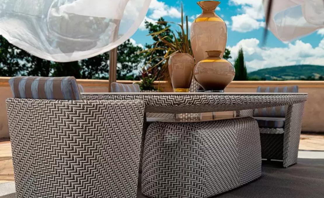 Коллекция уличной мебели модель Twilight от фабрики Dolcefarniente