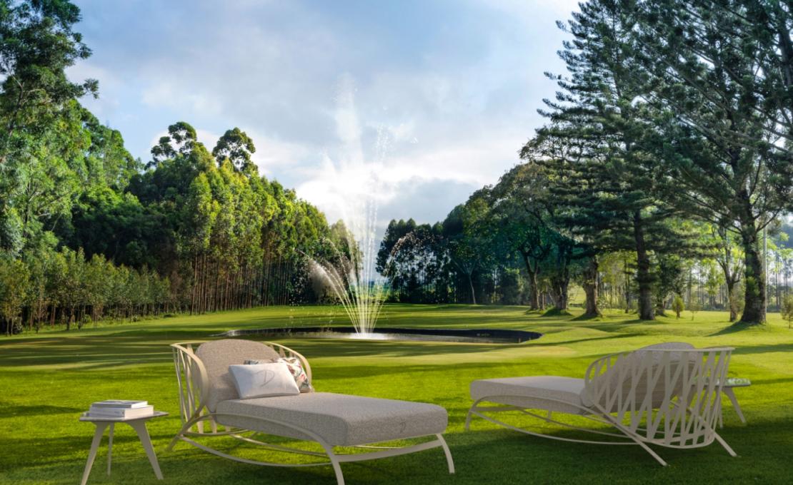 Коллекция уличной мебели модель Sunrise от фабрики Dolcefarniente