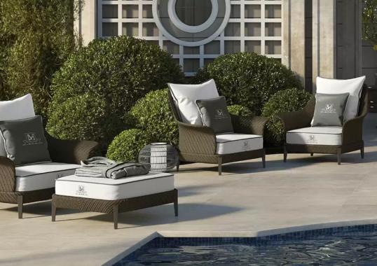 Коллекция уличной мебели модель Aralia от фабрики Dolcefarniente