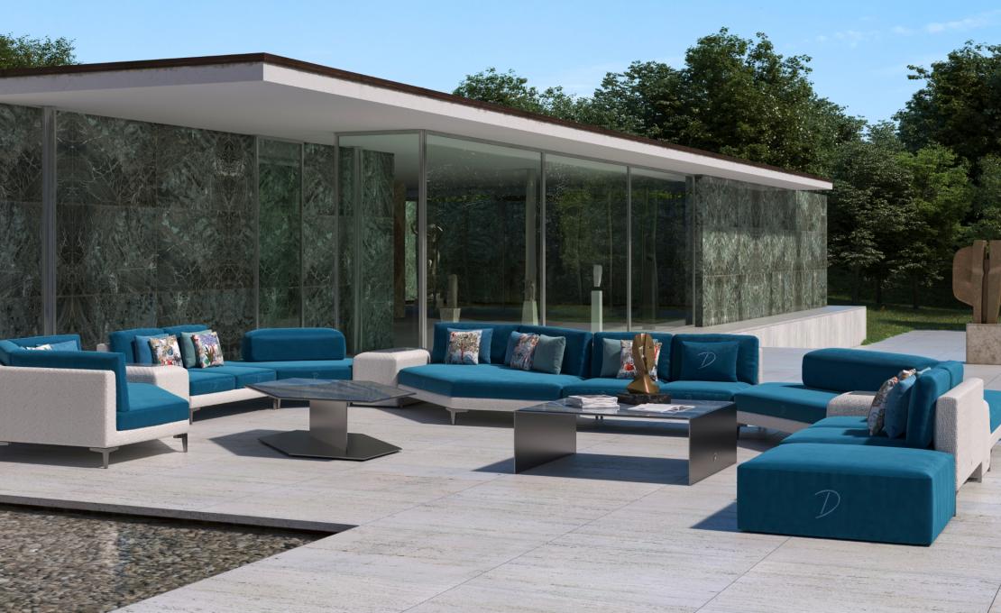 Коллекция уличной мебели модель Barcellona от фабрики Dolcefarniente