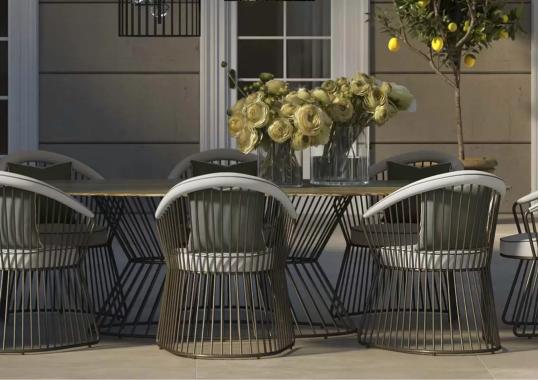 Коллекция уличной мебели модель Kenzia от фабрики Dolcefarniente