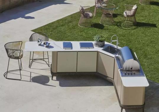 Уличная кухня Curved Outdoor Kitchen от Dolcefarniente image 1