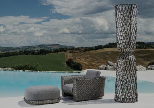 Коллекция уличной мебели модель Twilight от фабрики Dolcefarniente