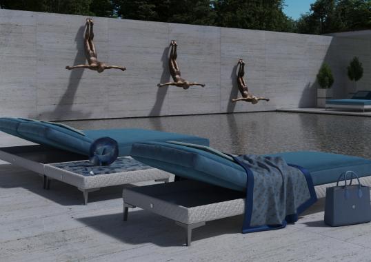 Коллекция уличной мебели модель Twilight от фабрики Dolcefarniente