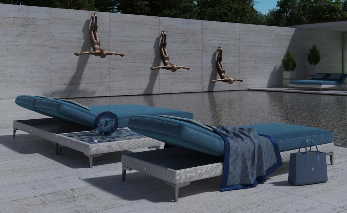 Коллекция уличной мебели модель Twilight от фабрики Dolcefarniente