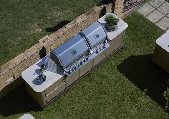 Уличная кухня Curved Outdoor Kitchen от Dolcefarniente image 4