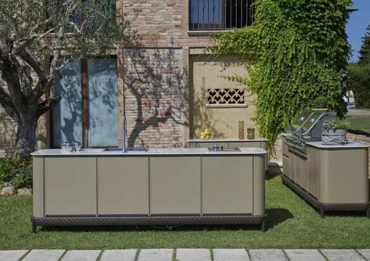 Уличная кухня Curved Outdoor Kitchen от Dolcefarniente image 5