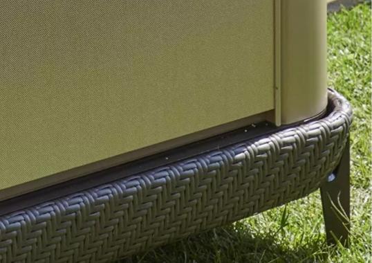 Уличная кухня модель Curved Outdoor Kitchen от фабрики Dolcefarniente