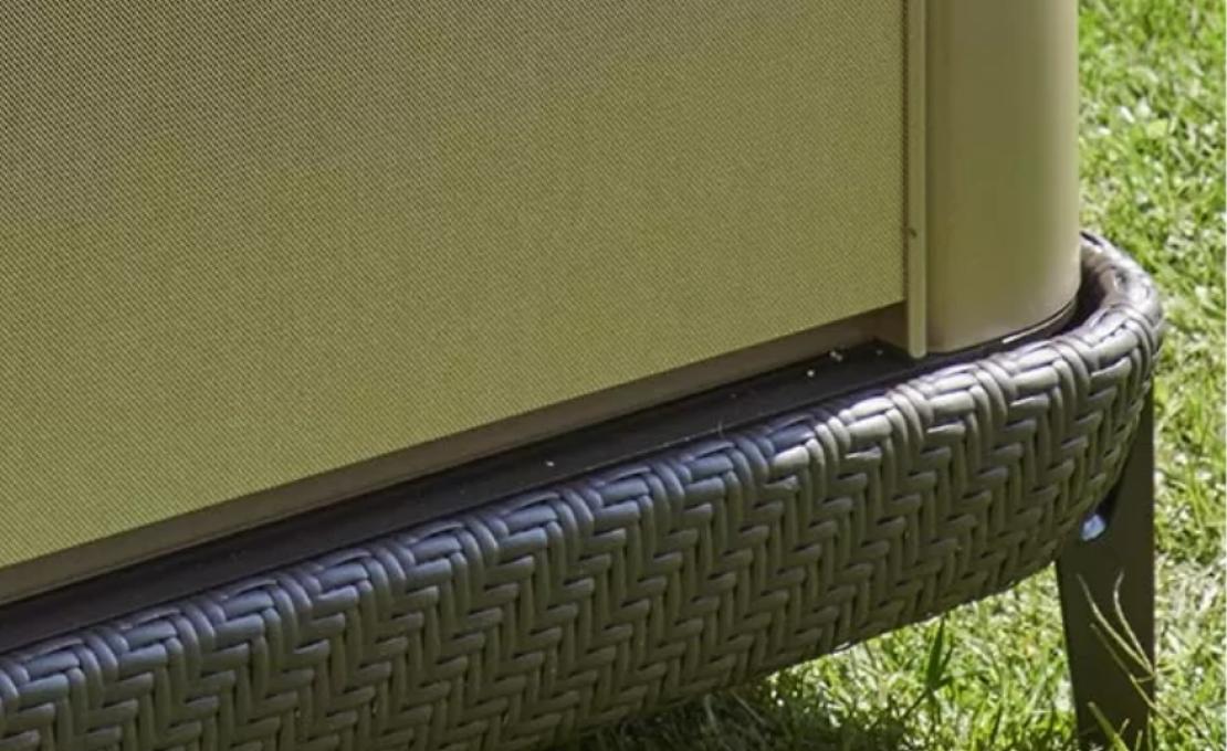 Уличная кухня модель Curved Outdoor Kitchen от фабрики Dolcefarniente