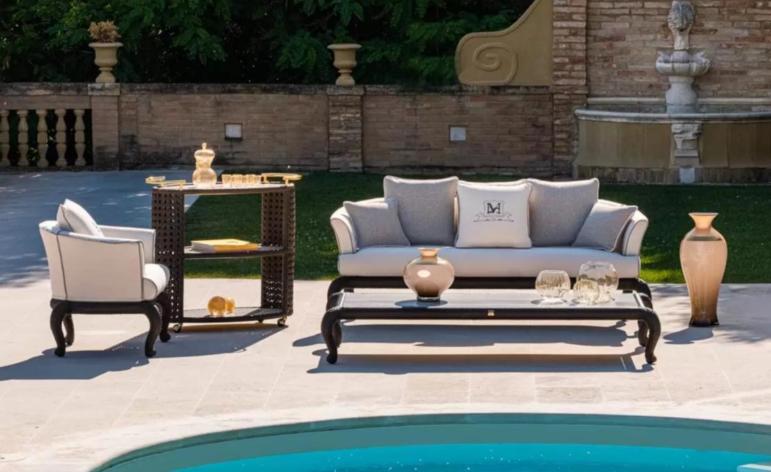 Коллекция уличной мебели модель Canopo T2 от фабрики Dolcefarniente