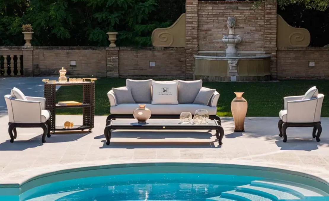 Коллекция уличной мебели модель Canopo T2 от фабрики Dolcefarniente