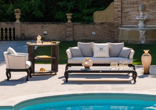 Коллекция мягкой мебели модель Aldebaran Resin от фабрики Dolcefarniente