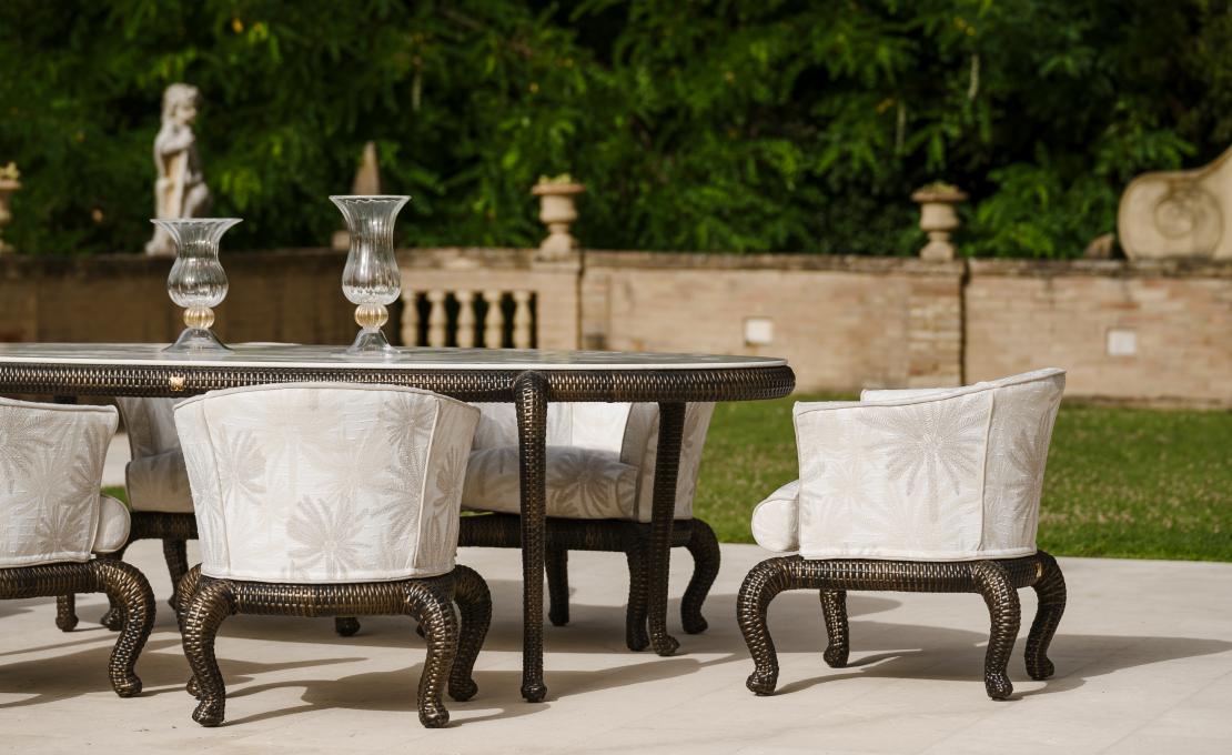 Коллекция уличной мебели модель Canopo T2 от фабрики Dolcefarniente