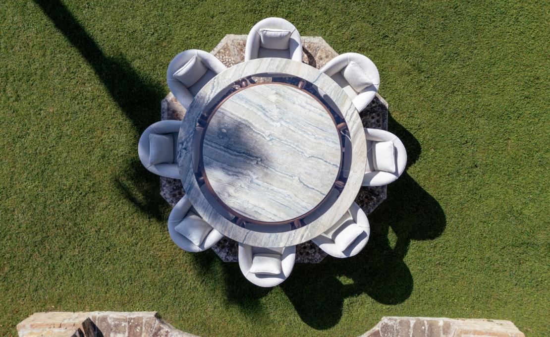 Коллекция уличной мебели модель Canopo Wood от фабрики Dolcefarniente