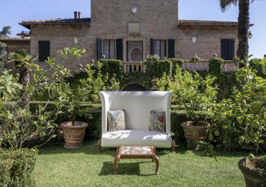 Коллекция уличной мебели модель Canopo Wood от фабрики Dolcefarniente